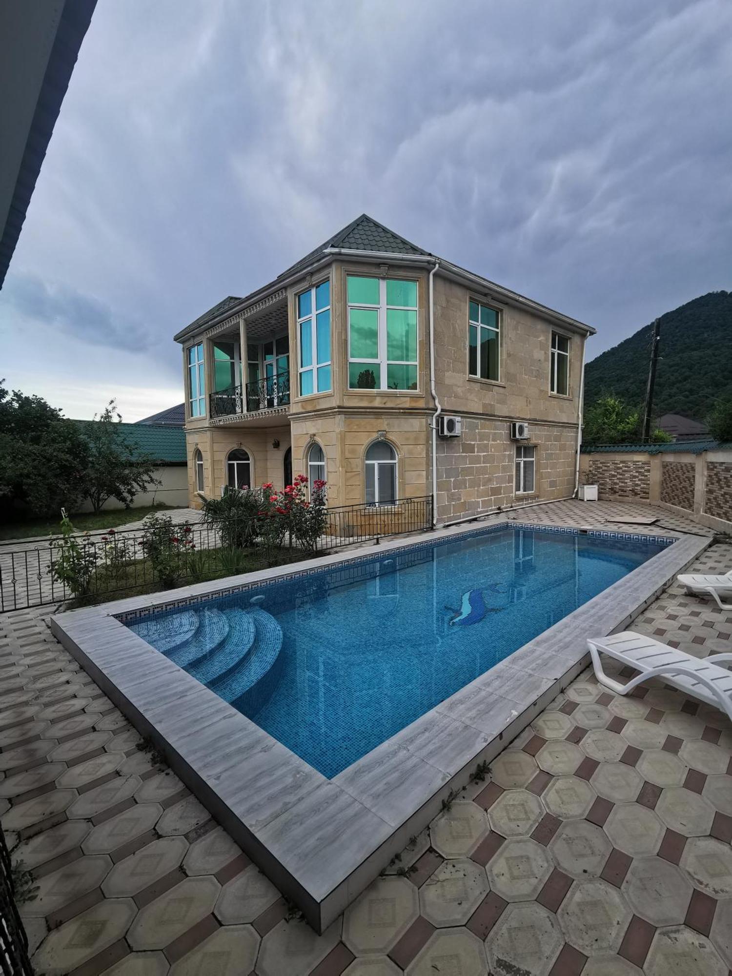 Raffles Villa With Pool Qəbələ Exterior foto